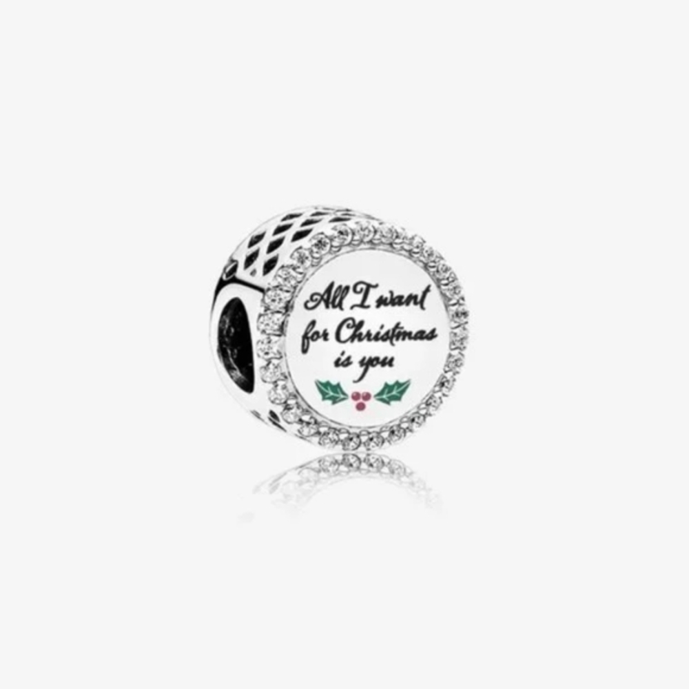 Pandora Authentic All I Want for Christmas Charm